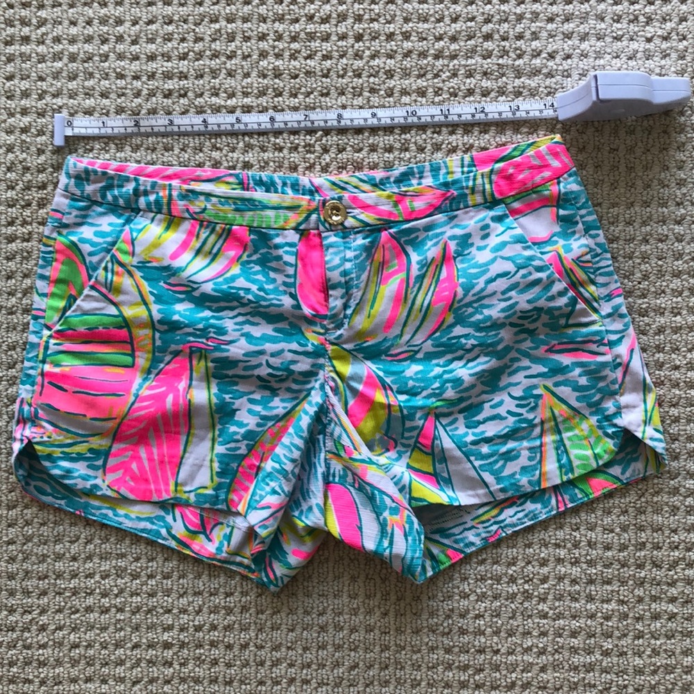 NWOT Lilly Pulitzer You Gotta Regatta Shorts Sz 0